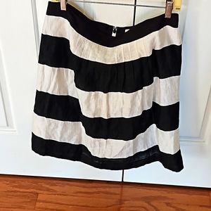 Ann Taylor Loft 41% Linen Skirt Size 12